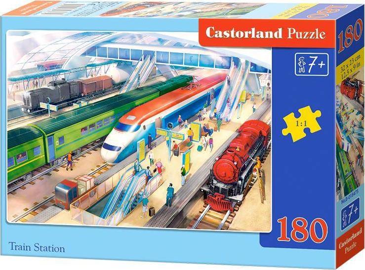 Castorland Puzzle 180 Train Station CASTOR