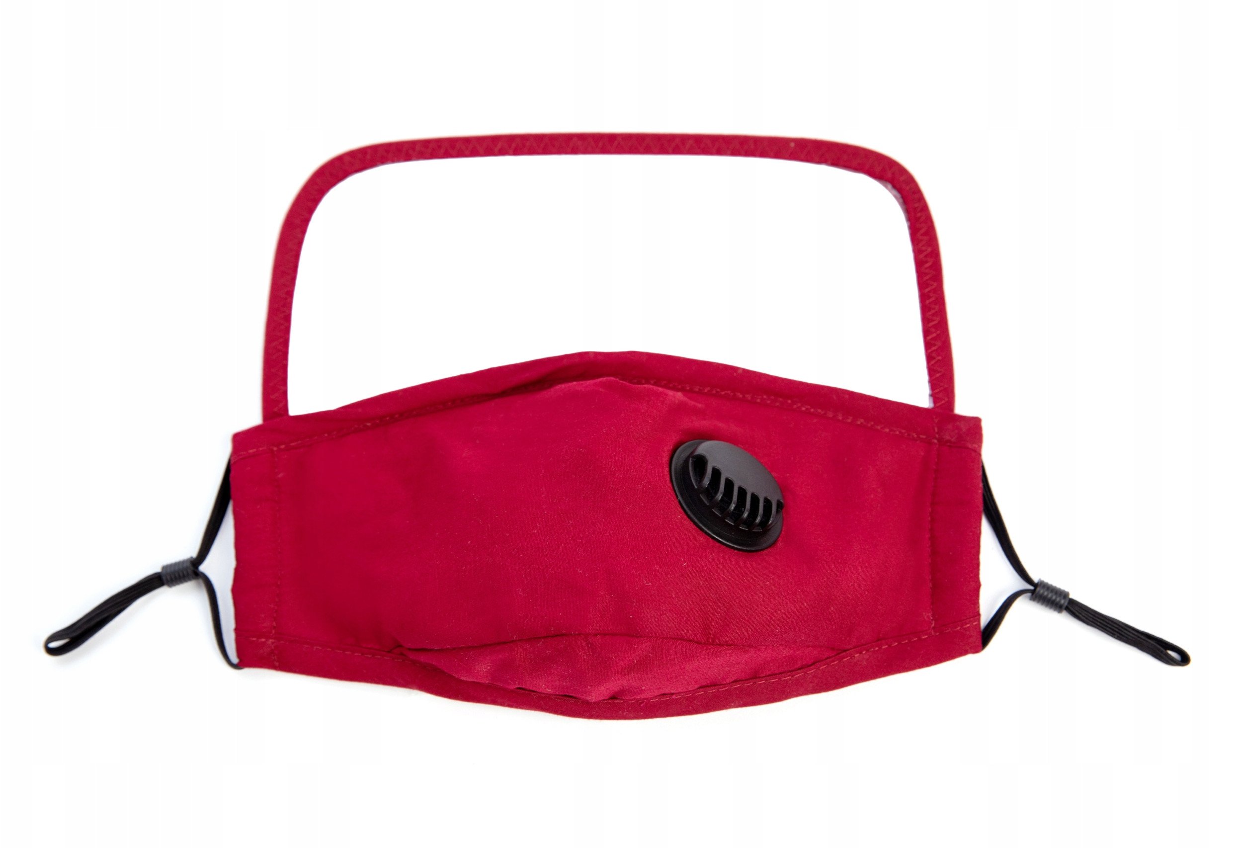 KOMPLET Maska z Przyłbica + 3x FILTR PM 2.5