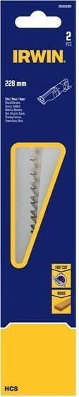 IRWIN SABRE SAW BLADE HCS 228mm /2pcs.