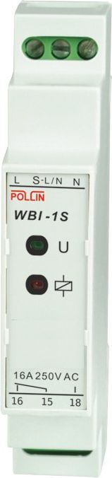 Pollin Przekaźnik bistabilny uniwersalny 1P 16A 230V TH35 (WBI-1S)