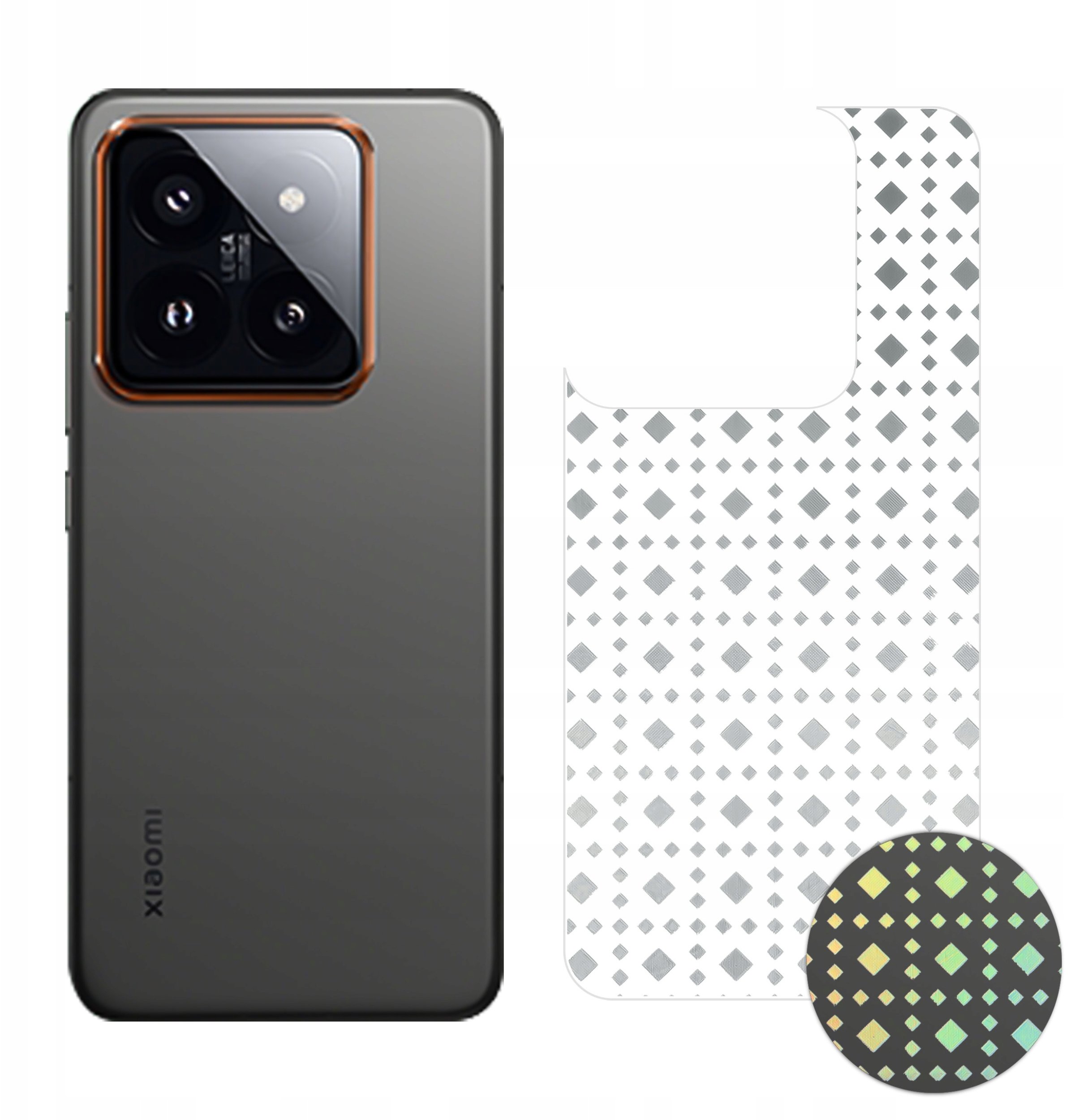 FOLIA HYDROŻELOWA OCHRONNA NA TYŁ TELEFONU WZÓR do Xiaomi 14 Pro