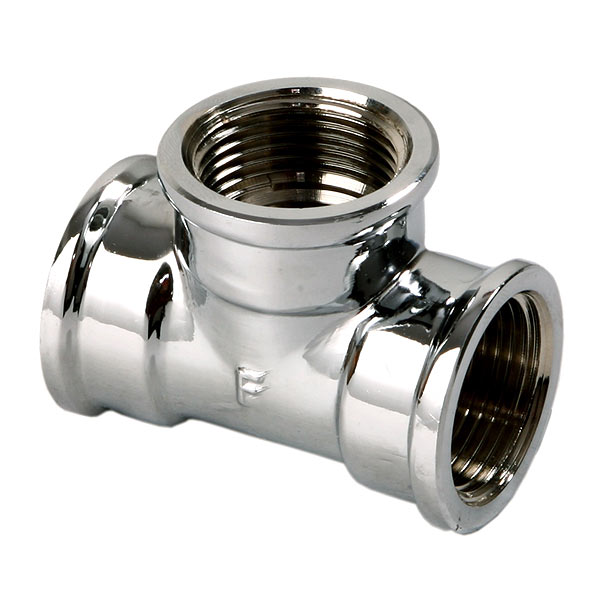 Ferro Trójnik chromowany 3/8" T01C