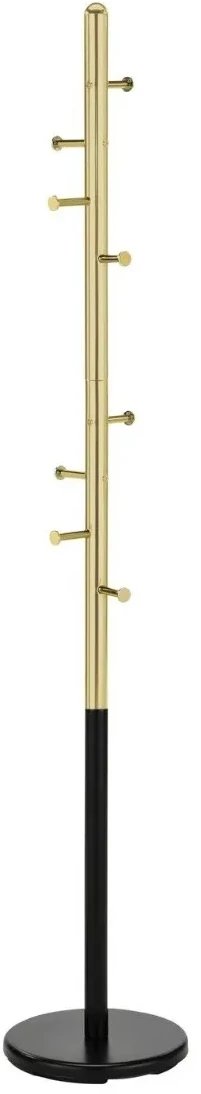 Wieszak W68 czarny/złoty HALMAR