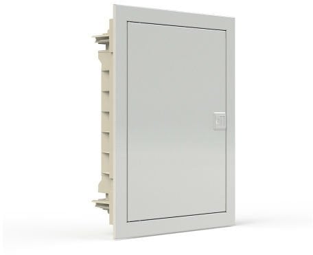 PLASTIKOWA OBUDOWA INSTALACYJNA Z DRZWIAMI METALOWYMI, PODTYNK., IP40, 2 RZĘDY, 24 MODUŁY Noark PMF 24 107102