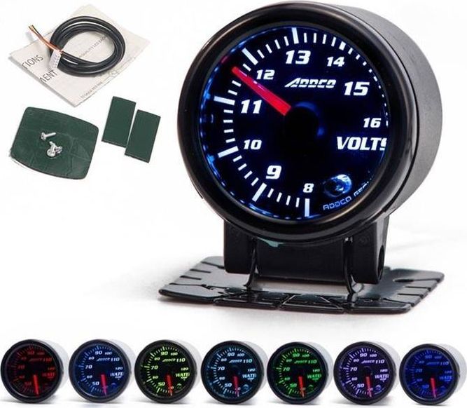 ADDCO Zegar ADDCO 52mm - Woltomierz