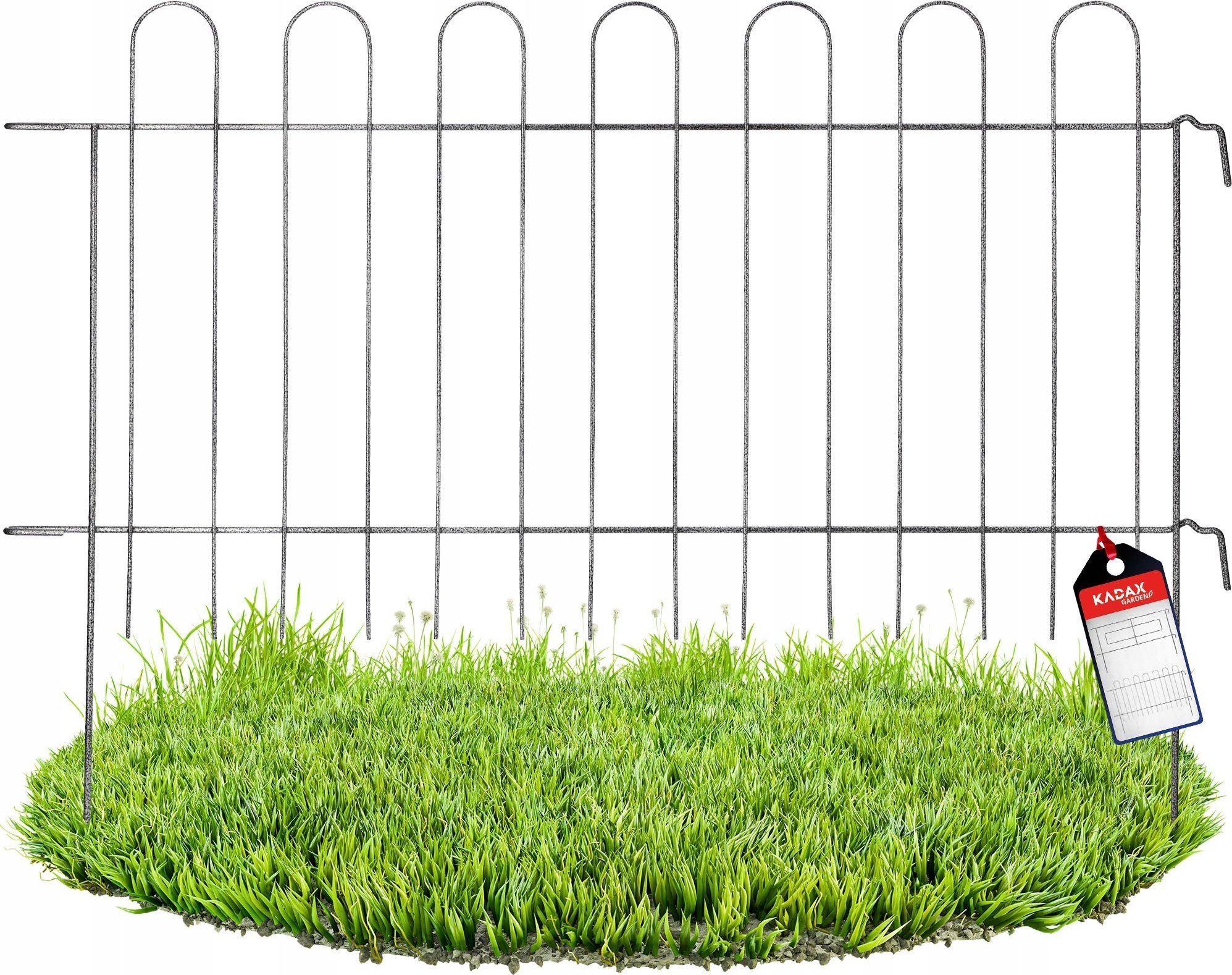 Kadax Płotek Do Ogrodu Palisada Płot Panel Obrzeże 99cm