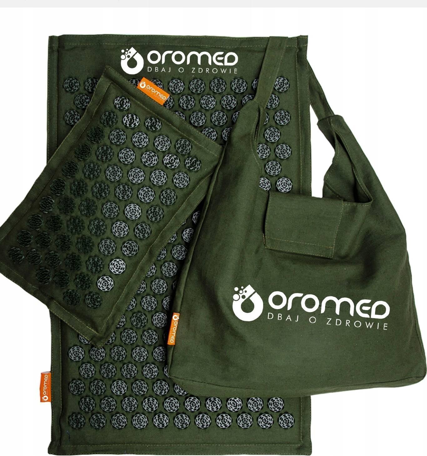 Oromed OROMED MATA DO AKUPRESURY Z KOLCAMI + PODUSZKA EKO one size