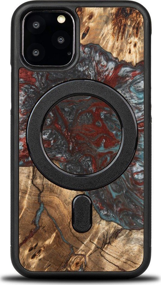 BeWood Etui Bewood Unique na iPhone 11 Pro - Planets - Pluton z MagSafe