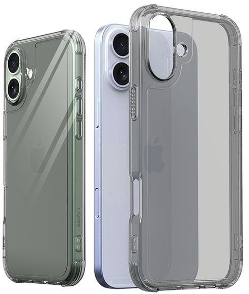 Araree etui Flexield iPhone 16 6.1"dymny/clear black AR20-02101B