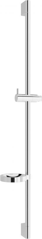Mexen drążek prysznicowy z mydelniczką 90 cm chrom