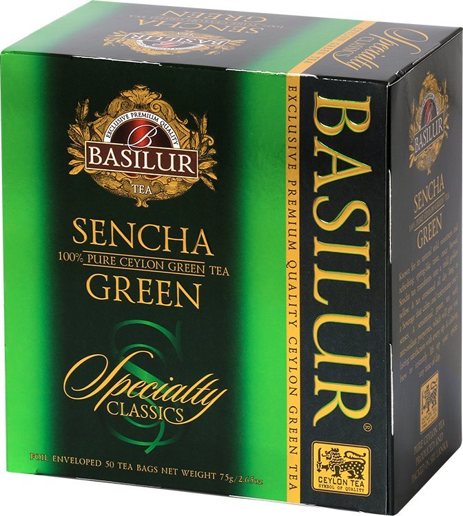 Basilur Basilur SENCHA herbata zielona Ceylon - 50 szt.