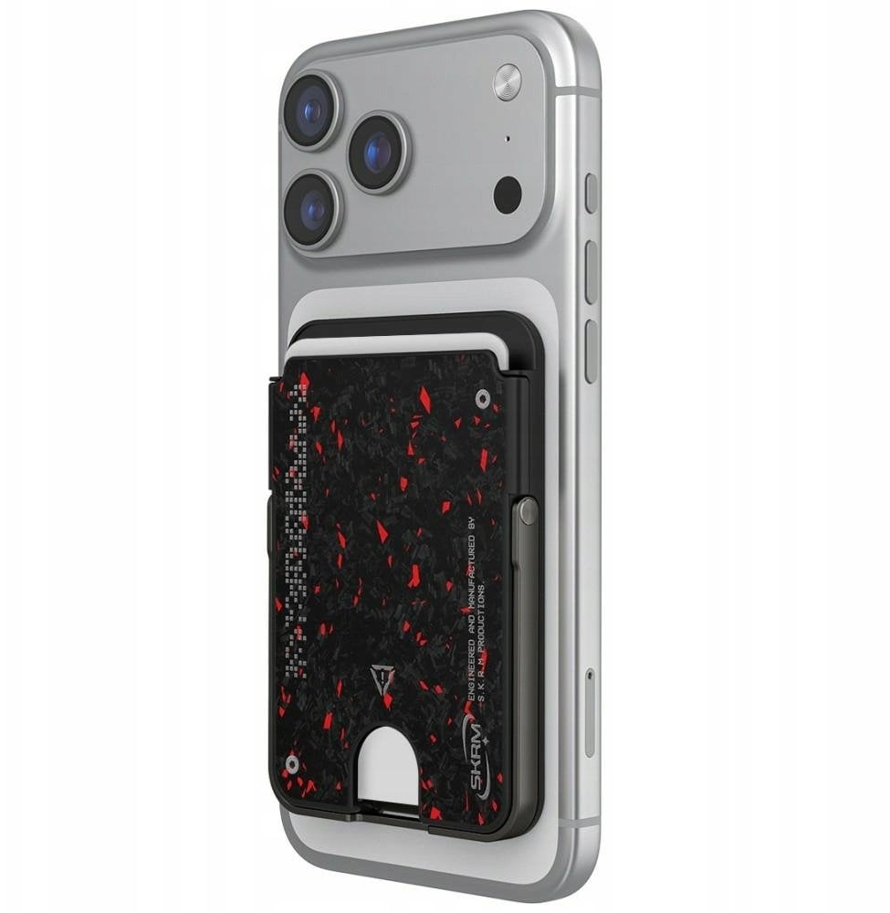 SKINARMA Portfel Vektor Magnetic Smart Kick-Stand czarny