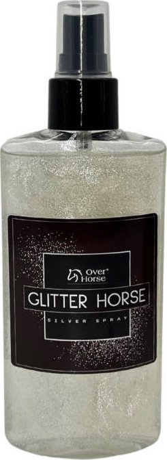 Over Horse Glitter Horse Silver Spray 150 ml