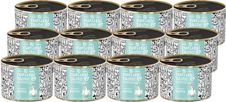 Dolina Noteci Natural Taste z gęsią 12x185g