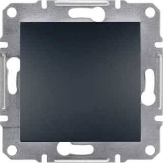 Schneider Electric Przycisk 1-biegunowy bez ramki, antracyt (EPH0700171)