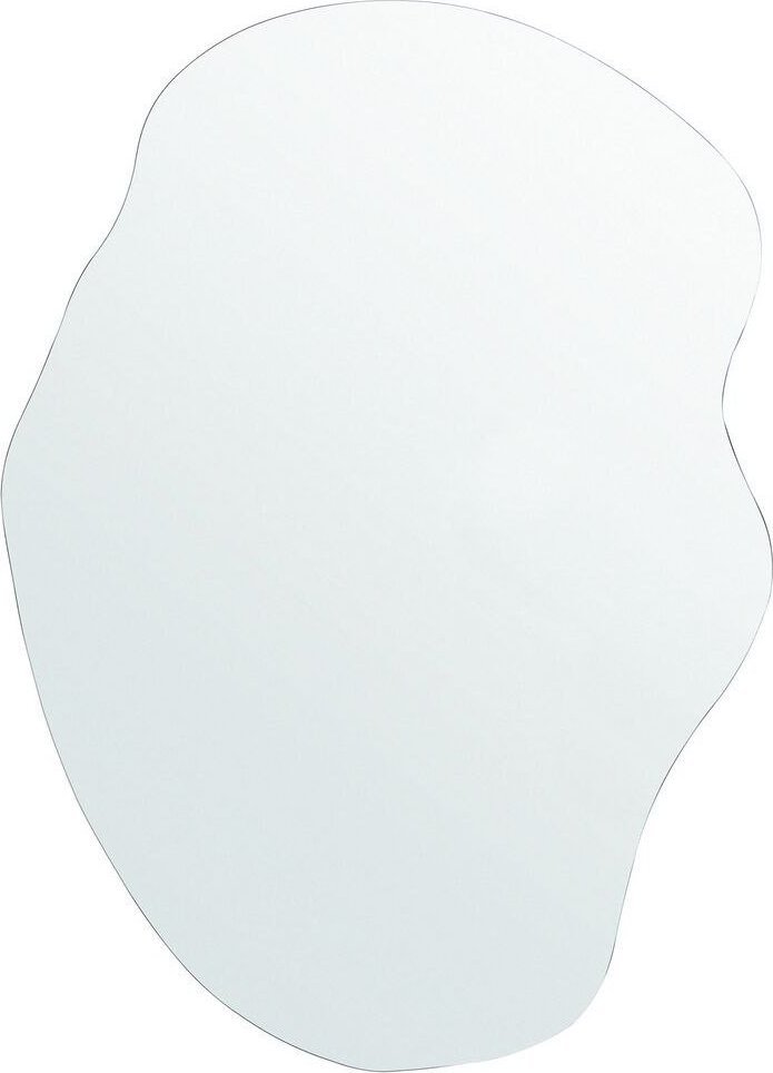 Beliani Lustro ścienne 50 x 70 cm srebrne FALAISE!