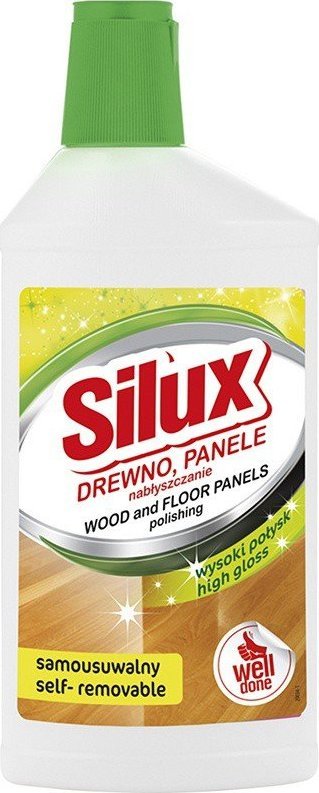 Sidolux Silux, Płyn do nabłyszczania paneli i drewna, 500 ml (HIT)