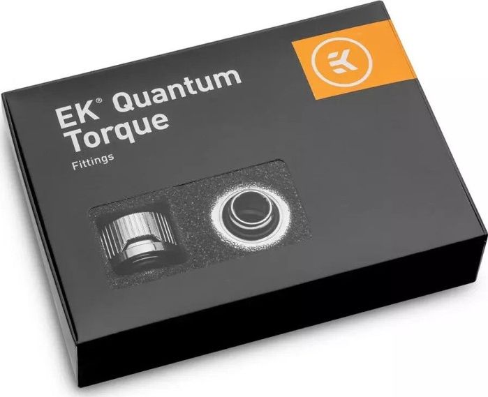 EK Water Blocks EK Water Blocks EK-Quantum Torque HTC 16 - 6er-Pack, silber