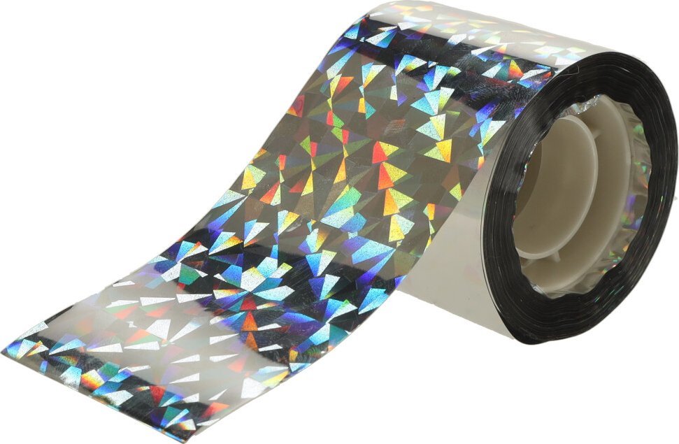 KIK Odstraszacz ptaków taśma odblaskowa odstraszająca ptaki 4,8cm x 50m 1 sztuka