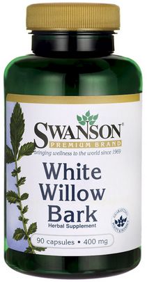 Swanson White Willow Bark 400mg 90 kapsułek