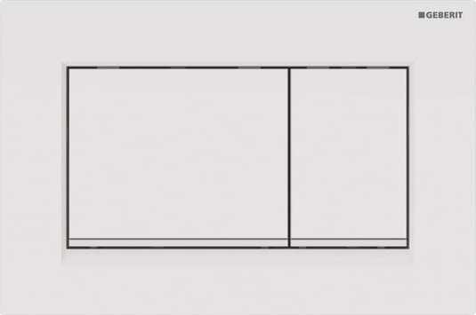 Przycisk spłukujący Geberit Sigma 30 do WC biały