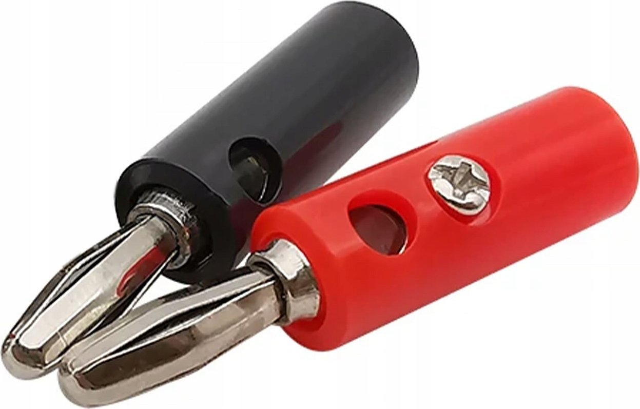 Rosfix PARA WTYKÓW TYPU BANAN 4MM ROSFIX POZŁACANE/POSREBRZANE UNIWERSALNE