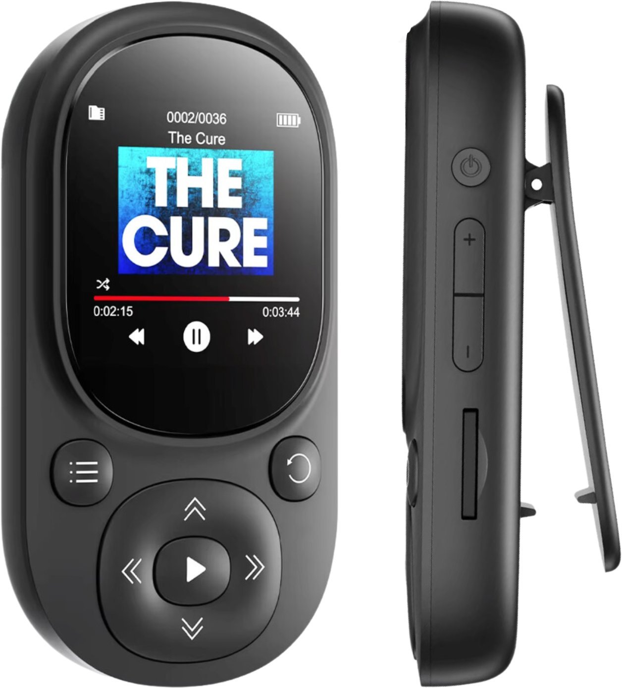 ODTWARZACZ MP3 MUZYKI BLUETOOTH RADIO FM 64GB PRZENOŚNY AUDIOBOOK SŁUCHAWKI