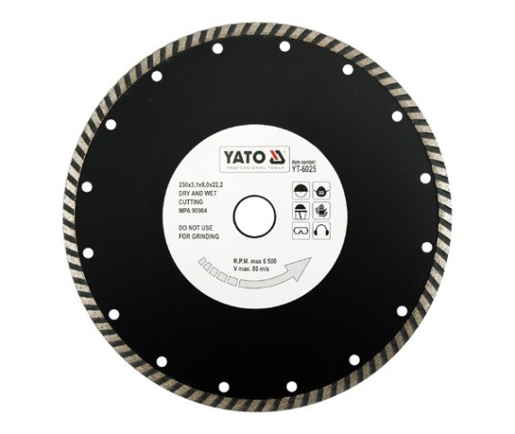 Yato Tarcza diamentowa turbo 230x3,1x22mm (YT-6025)