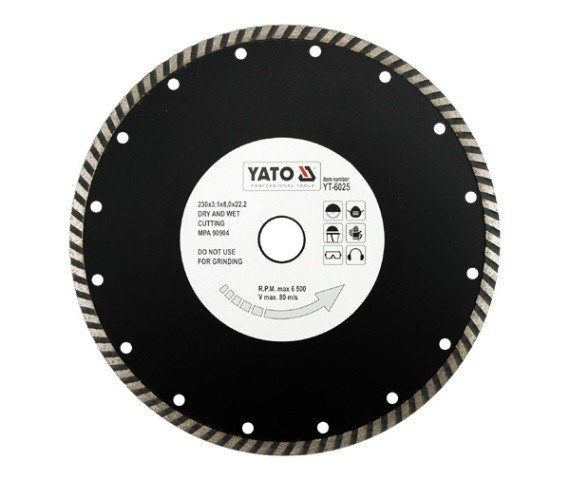 Yato Tarcza diamentowa turbo 230x3,1x22mm (YT-6025)