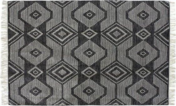 DKD Home Decor Dywan DKD Home Decor Biały Czarny Bawełna (200 x 290 x 1 cm)