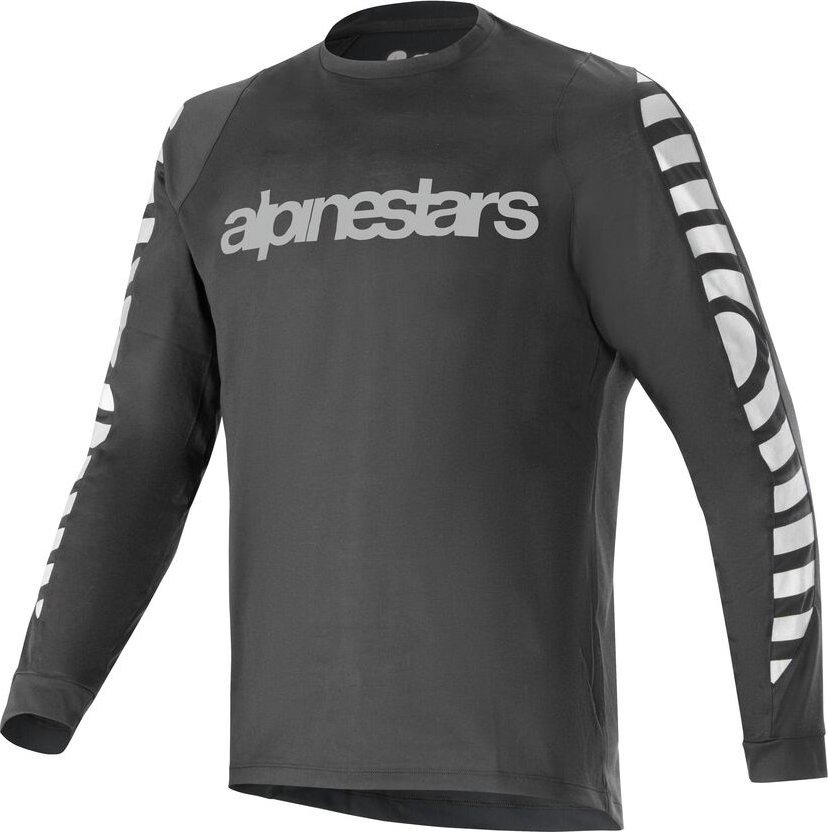 Alpinestars Koszulka długi rękaw ALPINESTARS A-DURA DRI OSCAR LS JERSEY, Black Reflective Rozmiar: XL