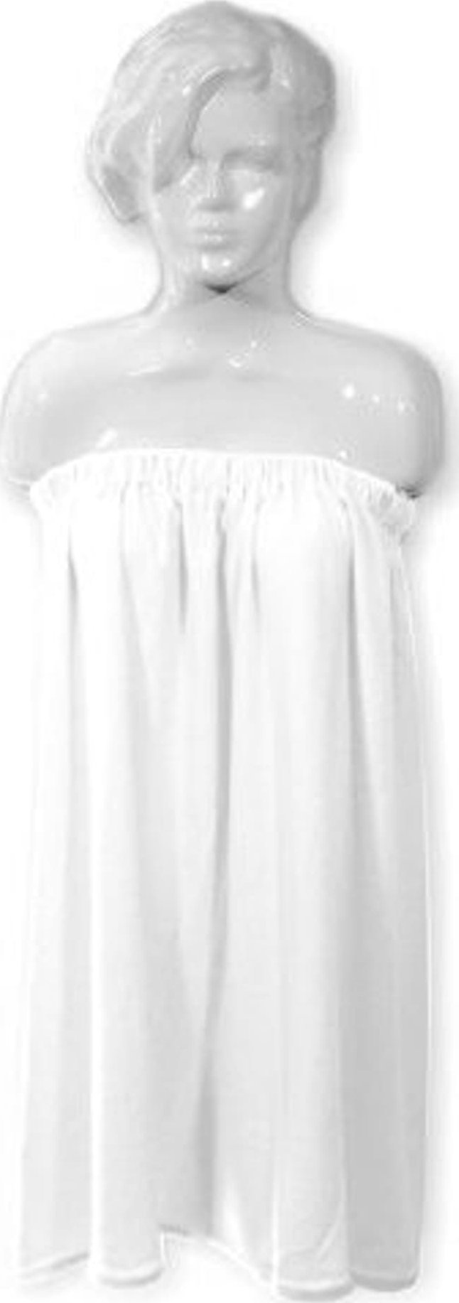 Activeshop Peleryna frotte biała