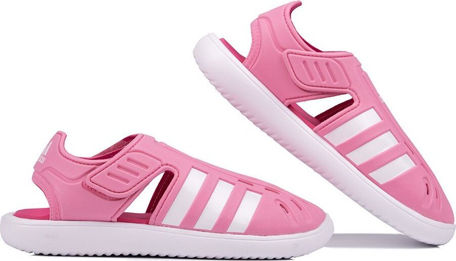 Adidas Sandały buty chodaki 3w1 dla dzieci do wody adidas Summer Closed Toe Water C różowe IE0165 31