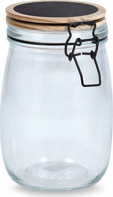 Zeller Szklany słoik z hermetycznym zamknięciem