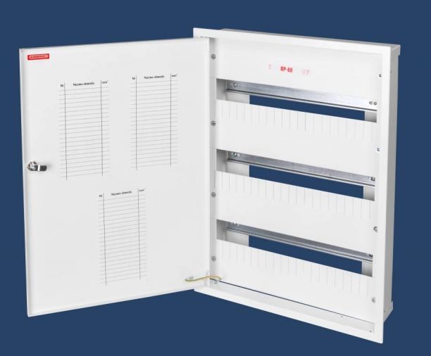 Karwasz Rozdzielnica bezpiecznikowa p/t IP30 biała RP-60