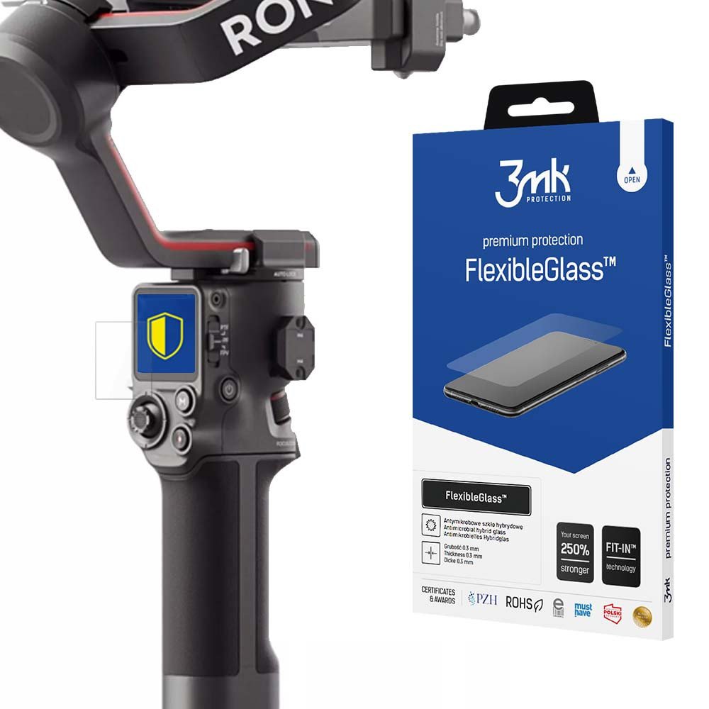 DJI RS 3 / RS 3 PRO - 3MK FLEXIBLEGLASS