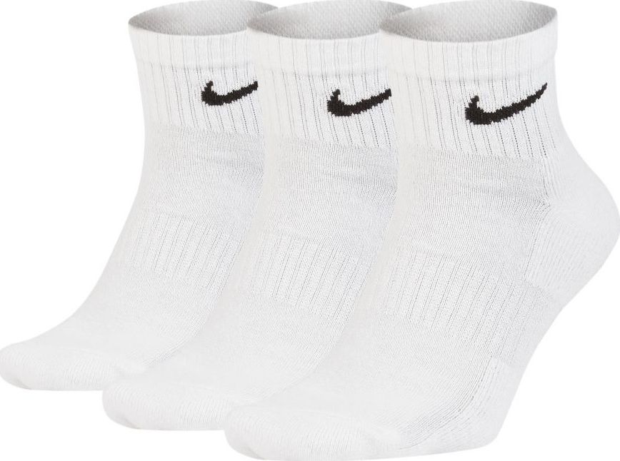 Nike Everyday Cushion Ankle 3Pak skarpety niskie 100 : Rozmiar - 42 - 46
