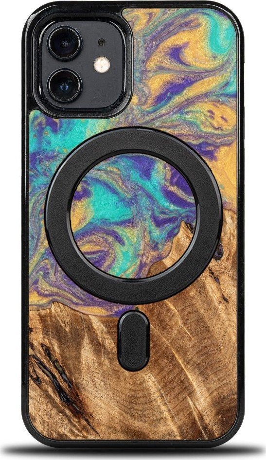 BeWood Etui Bewood Unique na iPhone 12 / 12 Pro - Planets - Merkury z MagSafe