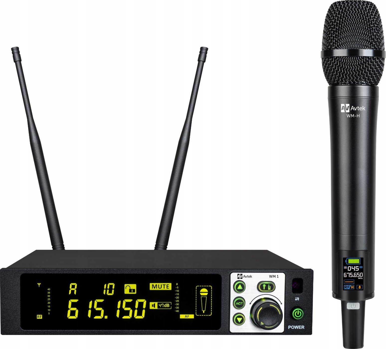 Mikrofon Avtek Avtek WM 1H Zestaw bezprzewodowy z mikrofonem doręcznym