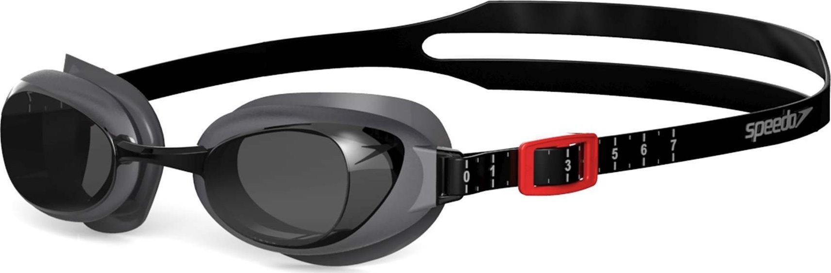 Speedo Okulary Pływackie na Basen Speedo Unisex AquaPure Black Optical D(-8)