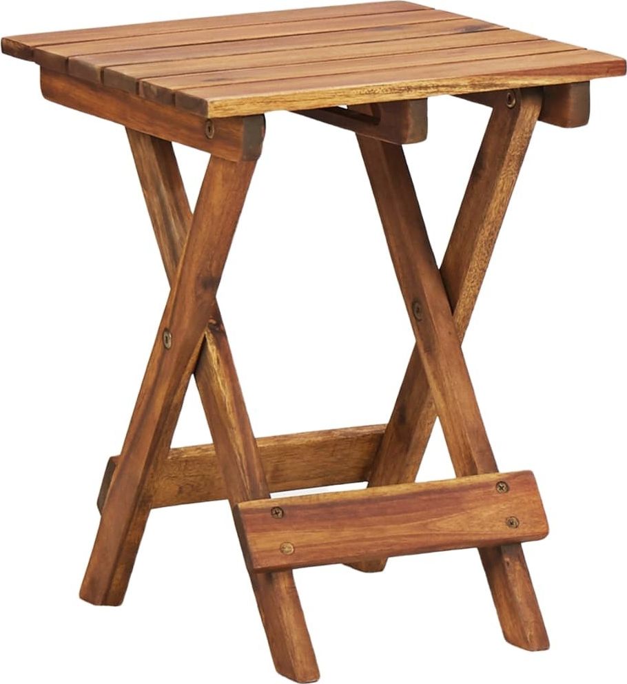 vidaXL Stojak na kwiaty, 30x30x38 cm, lite drewno akacjowe