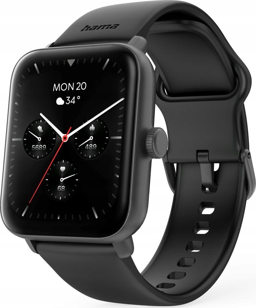Smartwatch Hama 6010 Czarny (00178619)