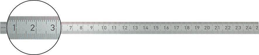 Przymiar stalowy 300x28mm Stal Nierdzewna FORMAT