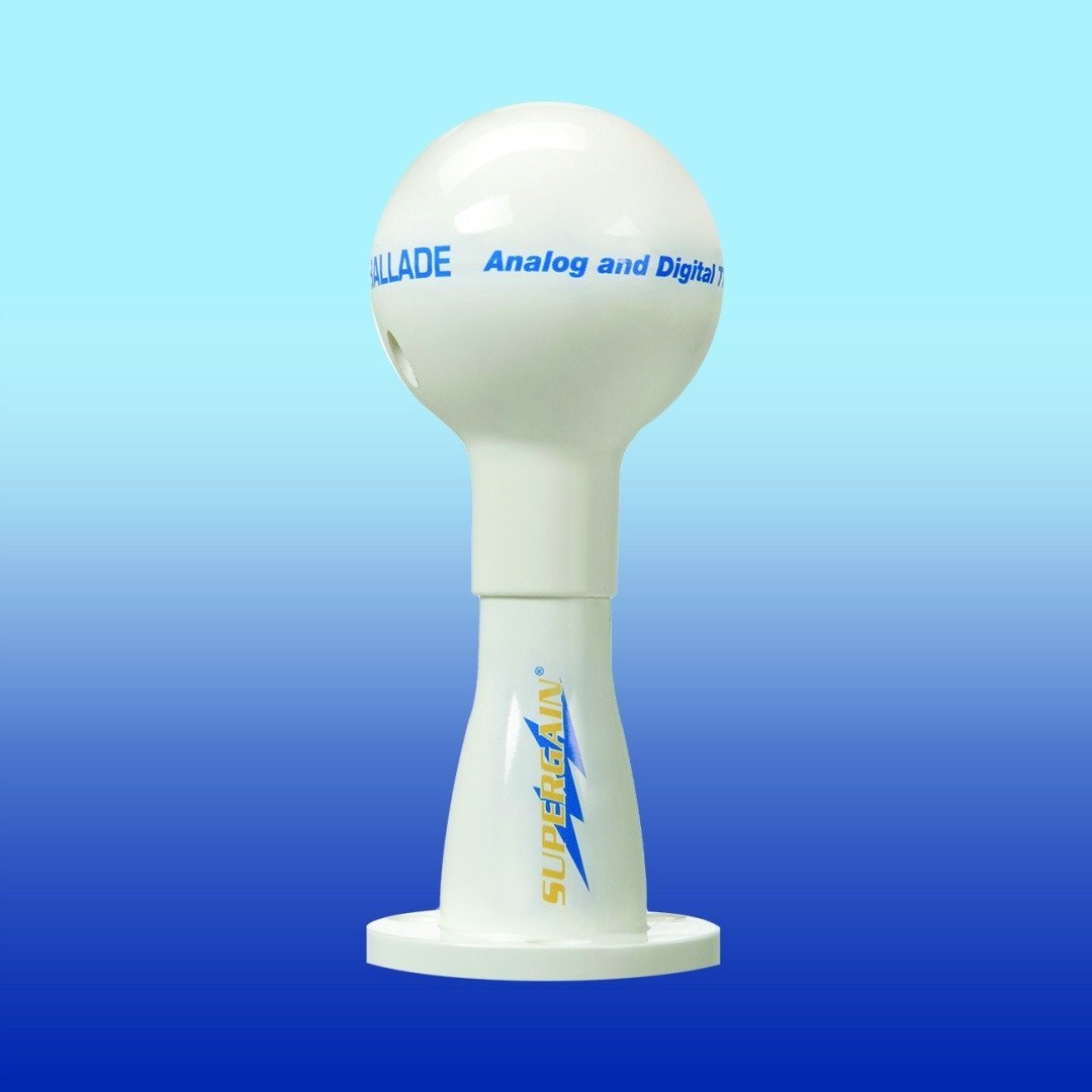 Aktywna antena DVB-T / TNT z przewodem 5m Glomex Ballade 23.5dB 70mm