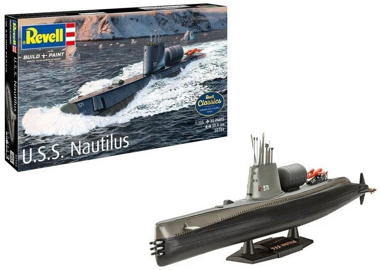 Model plastikowy Statek U.S.S. Nautilus 1/305