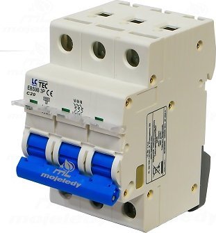 LCTec Wyłącznik nadprądowy C 20A 3P EBS LC-Tec