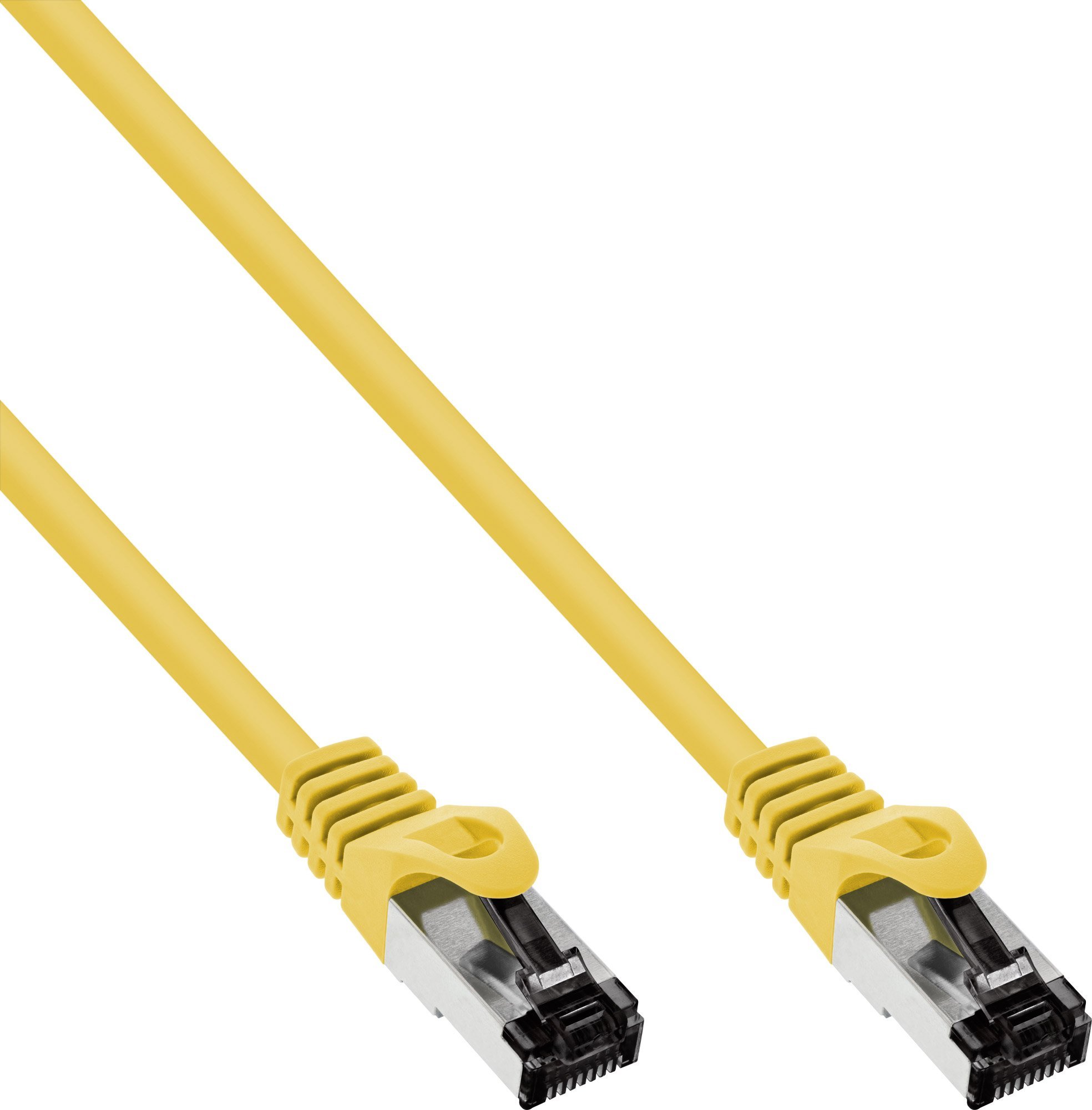 InLine InLine® Patch Cable S/FTP PiMF Cat.8.1 halogen free 2000MHz yellow 0,3m