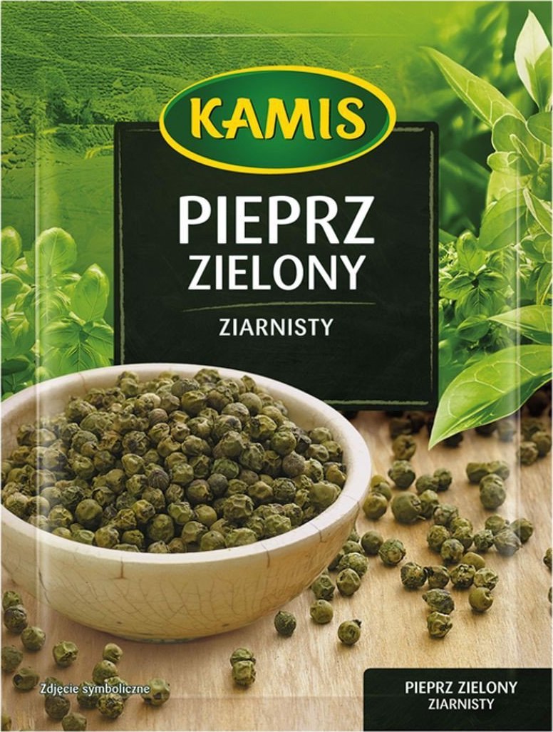 Kamis Kamis Pieprz zielony ziarnisty 12 g