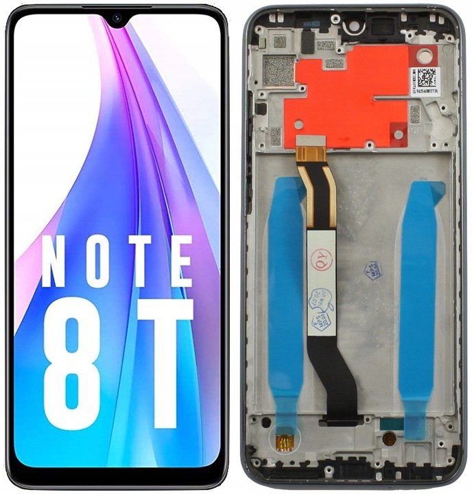 Wyświetlacz do Xiaomi Redmi Note 8T LCD Ekran Ramka