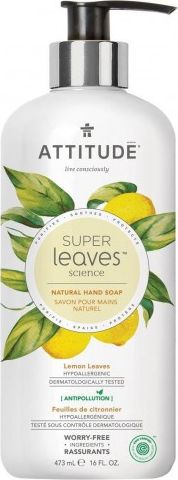 Attitude , Super Leaves, Mydło do rąk, Liście limonki, 473ml